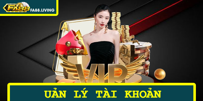 Chỉnh sửa và quản lý tài khoản